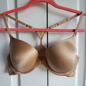 Front Close Champagne Bra